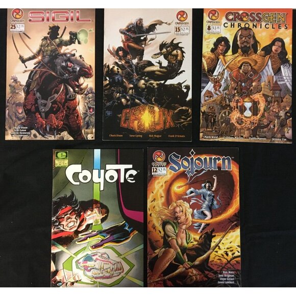 Crossgen Comics Mixed Lot of 10- Sigil, Crux, Sojurn and More Circa 2000-2002 - Picture 7 of 12